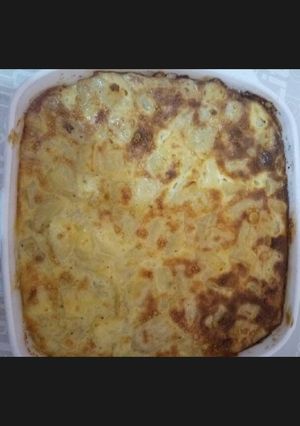 صورة لوصفة كراتان بالبطاطا سهل وصحي