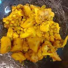 A picture of Aloo Gobi Mattar.