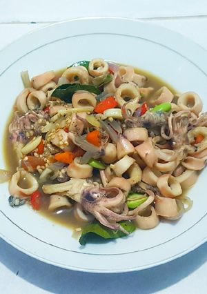 Foto resep Tumis Cumi Asin