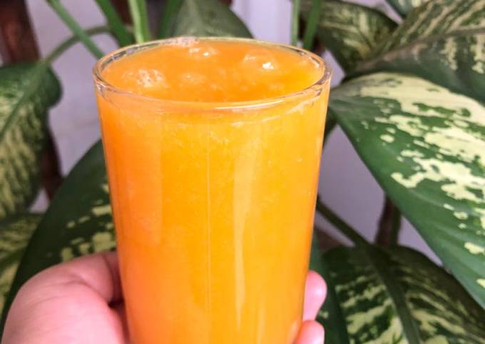 Easiest Way to Make Ultimate Papaya Slush