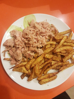Una foto de Patatas fritas en airfryer
