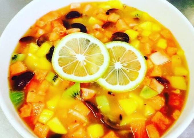 Resep Sop buah kuah orange segar oleh Michael Turnip - Cookpad