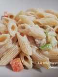 Mezze penne cremose con tonno