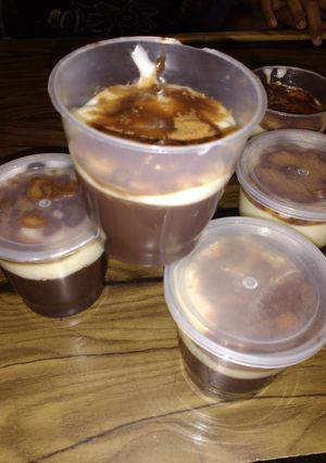 Foto resep Cheese choco puding milo