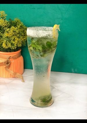 A picture of Virgin mojito.