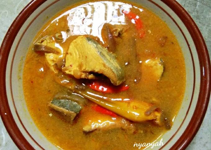 Recipe: Tasty Bau Piapi (ikan kuah khas Mandar)