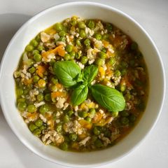 A picture of Quick & Lean Pea & Minced  Meat Stew.