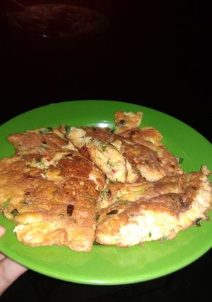 Foto resep Telur dadar kelapa