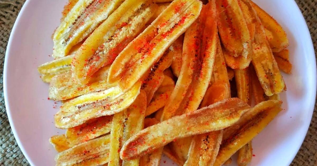 Resep Keripik Pisang Pedas Enak Dan Sederhana Ala Rumahan Cookpad