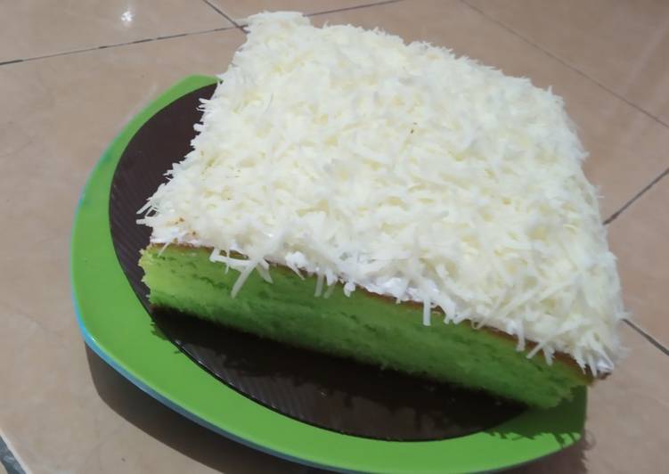 Cara Membuat Bolu Pandan Panggang ekonomis