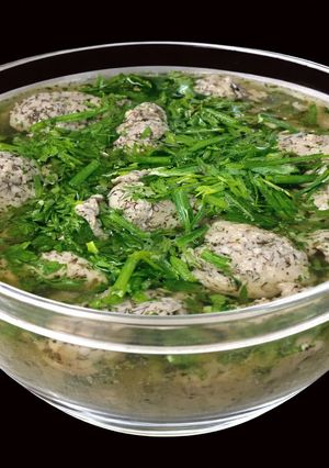 Hình của món SP.0026 - Canh Cải Cúc Nấu Chả Cá Thác Lác.