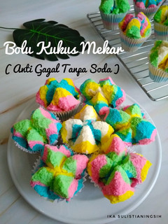 Foto resep Bolu Kukus Mekar (Anti Gagal Tanpa Soda)
