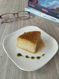 Caramel Bread Pudding Matcha