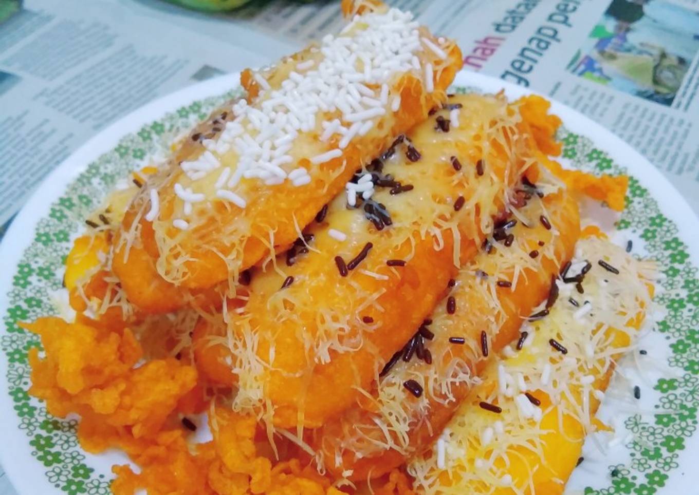 pisang goreng keju coklat