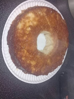 Una foto de Budín de pan simple