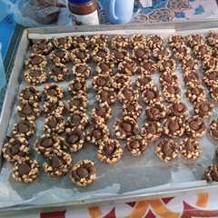 รูปของ Choco nut ball cookies