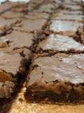 Brownies costra por fuera y húmedos por dentro