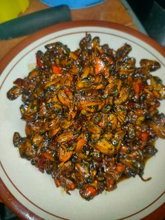 Foto resep Kerang kecap manis pedas gurih