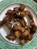 Five spiced fried pork belly (samcan goreng ngohiong)