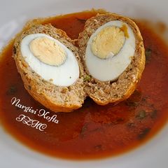 A picture of 🥘Nargisi Kofta🥘(spicy scotch egg curry).
