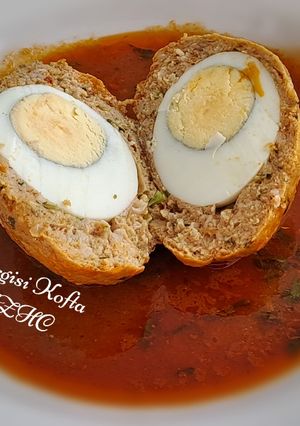 A picture of 🥘Nargisi Kofta🥘(spicy scotch egg curry).
