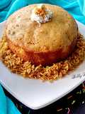 Urad dal jaggery cake baked poda pitha