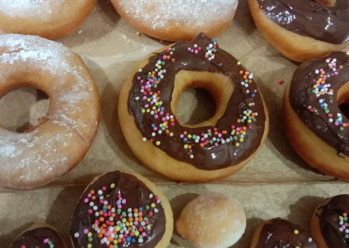 Donat Simple bisa Frozen