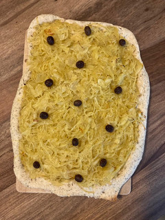 Une photo de Pissaladière végétarienne