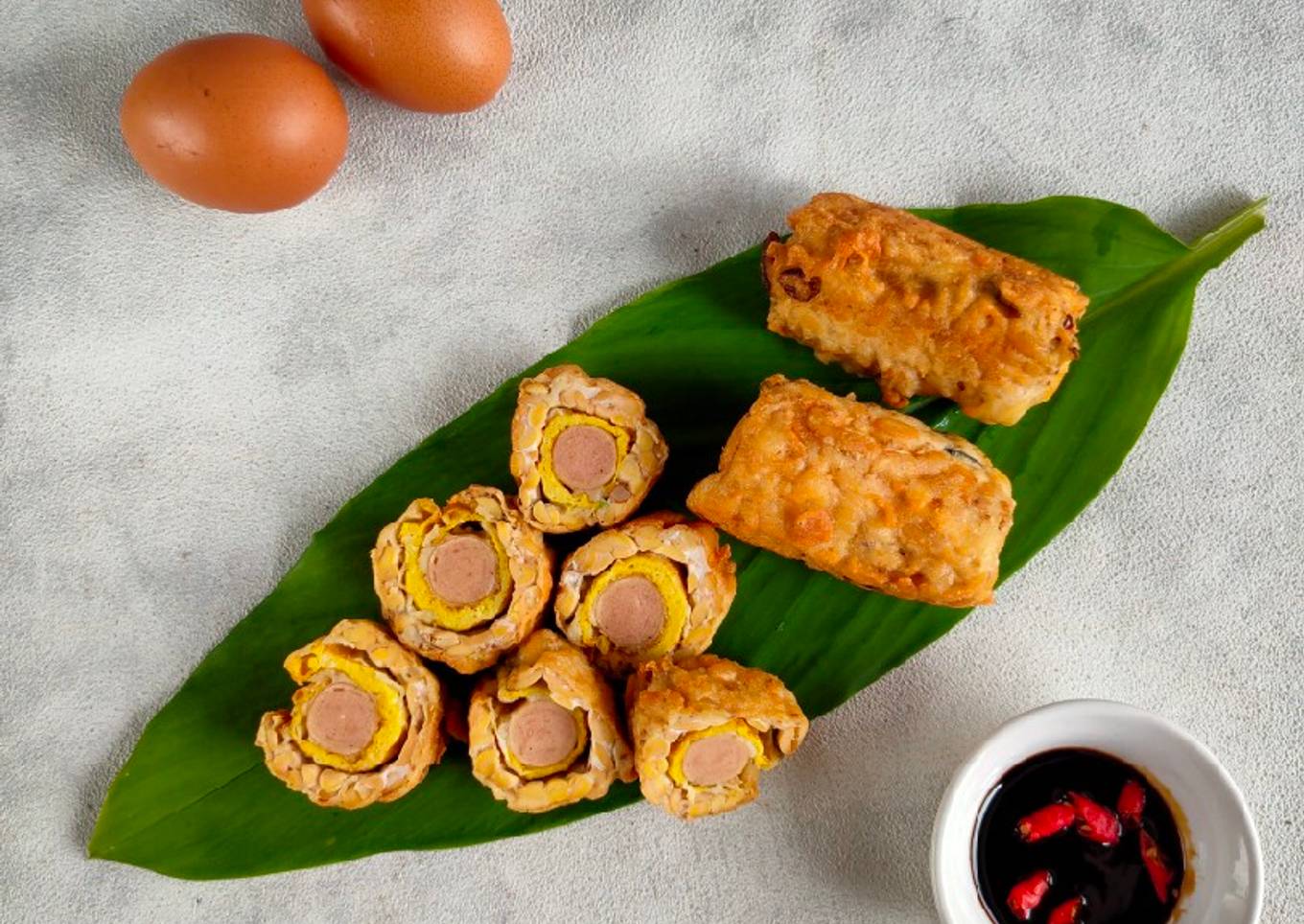 Tempe Mendoan Gulung