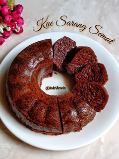 Foto resep Kue Sarang Semut / Caramel Cake