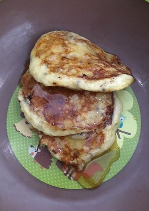 Foto resep Pancake Pisang Chia Seeds w/ Madu
