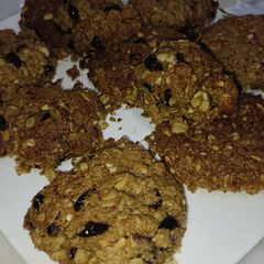 Oats Cranberry and Nuts Cookies A picture of Oats Cranberry and Nuts Cookies.