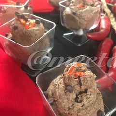 A picture of Chocolate Chilli Mousse.
