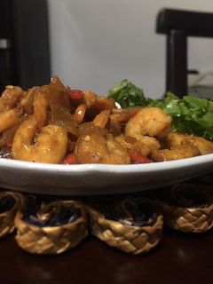 Foto resep Tumis Udang Pedas Manis