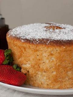 Una foto de Angel cake