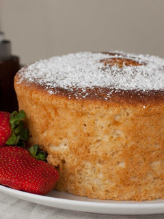 Una foto de Angel cake