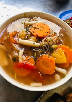 Hình của món Canh chua chay.