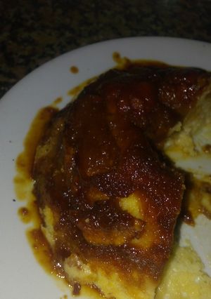Una foto de Budín Alimonado con manzanas invertido!!!
