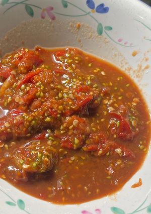 Foto resep Sambal rampai dadakan