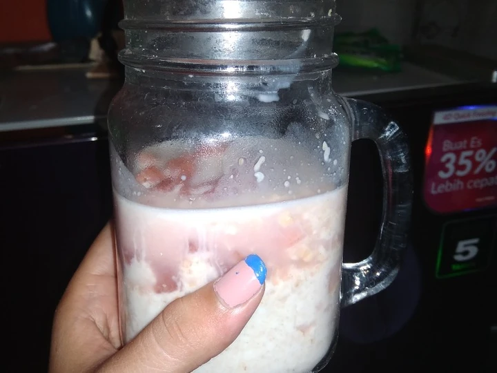 Cara Sederhana Membuat Resep  35. Overnight oats w/ pear apple yang Enak, Menggugah Selera