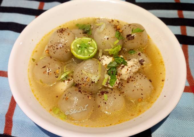 Resep Bakso Aci Kuah Pedas Oleh Silvi Dl Cookpad