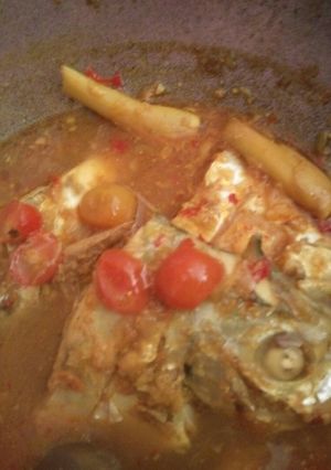 Foto resep Gultum (Gulai tumis) khas bangka ikan bawal