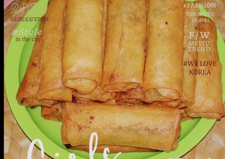 Lumpia Pisang Cokelat Keju😍