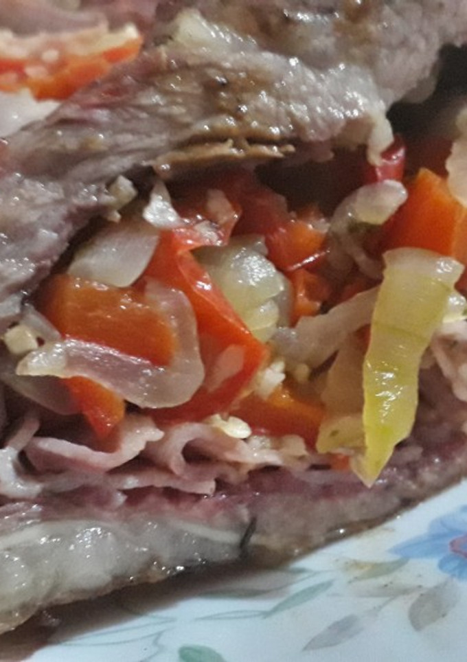 Una foto de Vacío al Horno relleno
