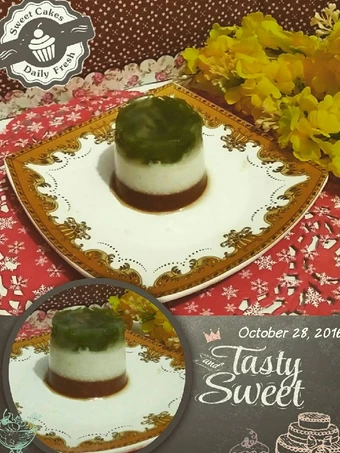 Cara Mudah Menyiapkan Resep Puding cendol yang Bikin Ngiler Anti Ribet, Lezat
