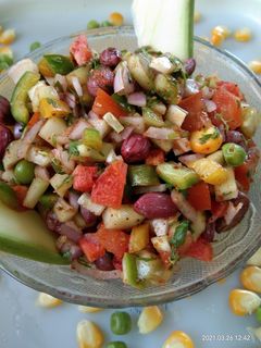 पीनट चार्ट (peanut chaat recipe in marathi) रेसिपी चे मुख्य फोटो 