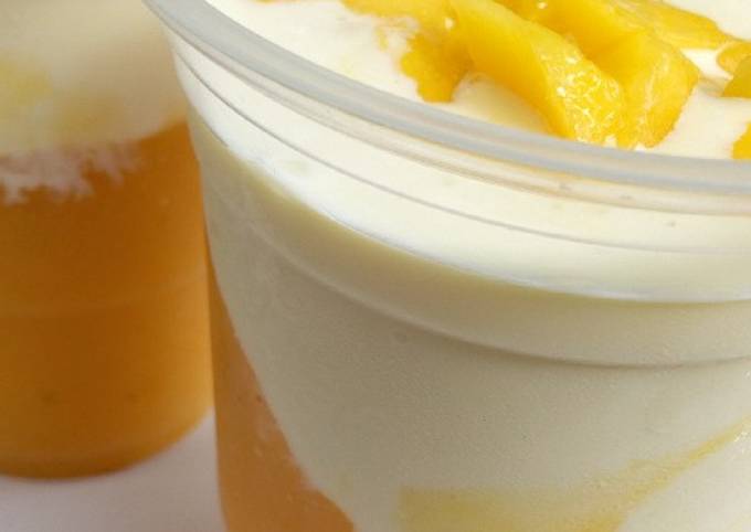 Simple Way to Prepare Iconic Mango panna-cotta for Lunch Food
