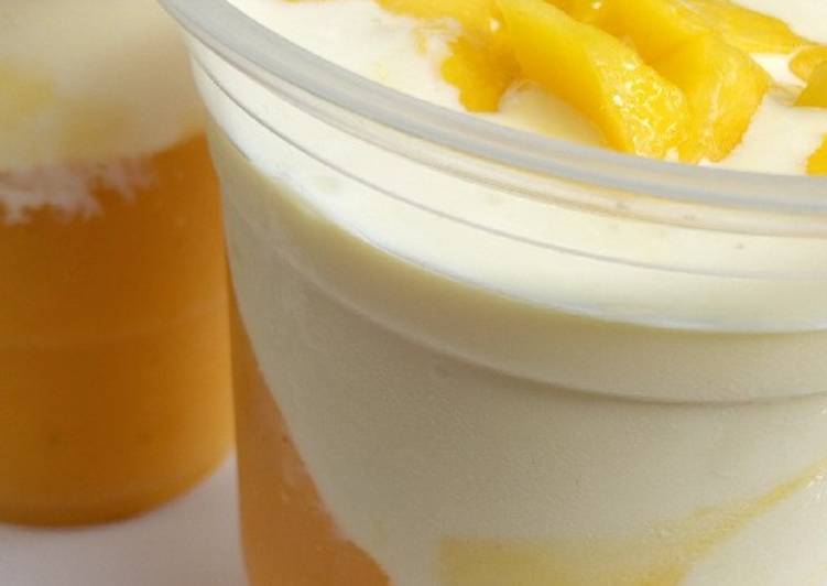 How to Make Speedy Mango panna-cotta