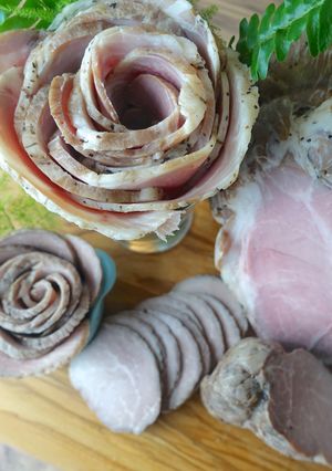 影音示範 密製手工火腿 無防腐劑安心食品 的食譜成品照片