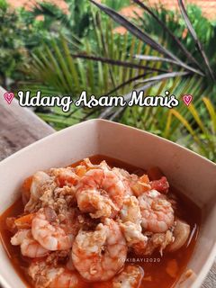 Foto resep Udang Asam Manis